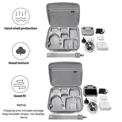 BKANO For DJI Flip Smooth Flying Tri-Power Kit Storage Bag Shock Absorbing Storage Case Backpack(For RC 2 With Screen) - Backpacks & Bags by BKANO | Online Shopping UK | buy2fix