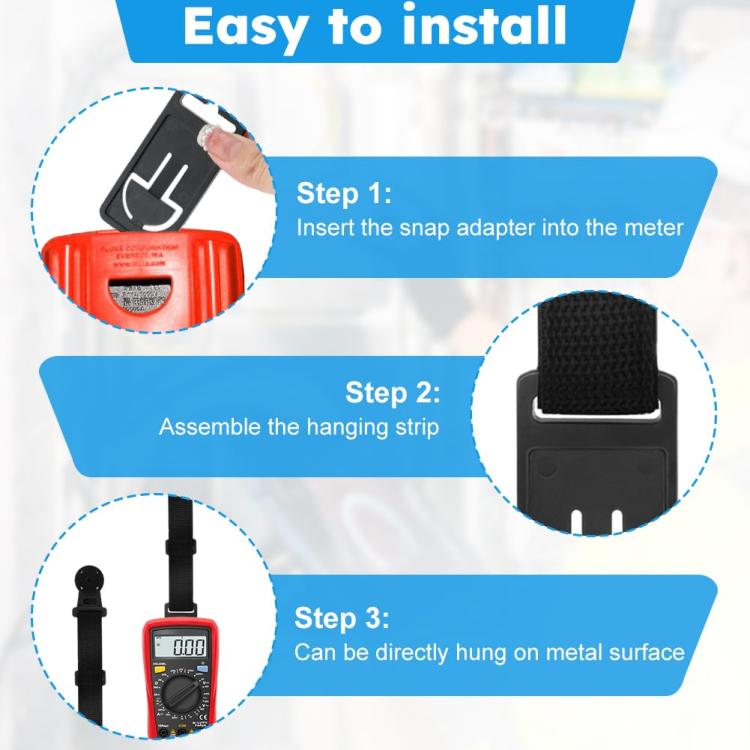 2pcs /Set Universal Portable Magnetic Lanyard For Multimeter(BC0006012100) - Other Tester Tool by buy2fix | Online Shopping UK | buy2fix