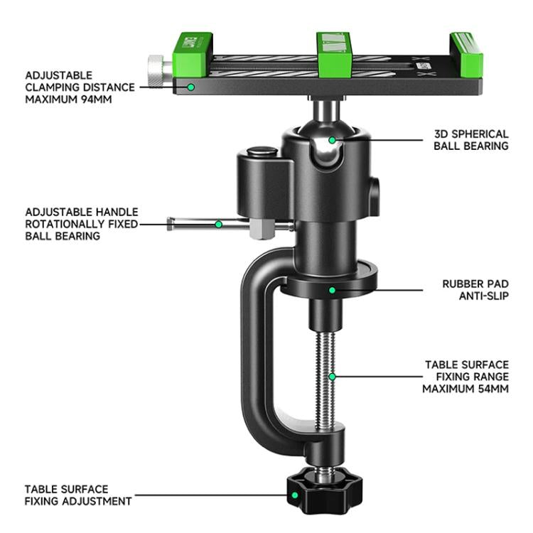 LUOWEI LW-319 Universal Multifunction Cell Phone Repair Screen Remove Back Cover Table Pliers - Repair Fixture by LUOWEI | Online Shopping UK | buy2fix