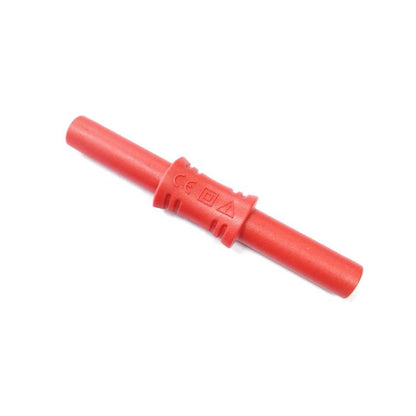 4mm Banana Adapter Multimeter Extension Cable Straight-through Connector(Red) - Other Tester Tool by buy2fix | Online Shopping UK | buy2fix