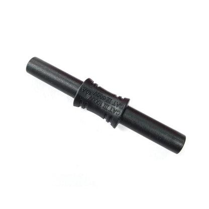 4mm Banana Adapter Multimeter Extension Cable Straight-through Connector(Black) - Other Tester Tool by buy2fix | Online Shopping UK | buy2fix