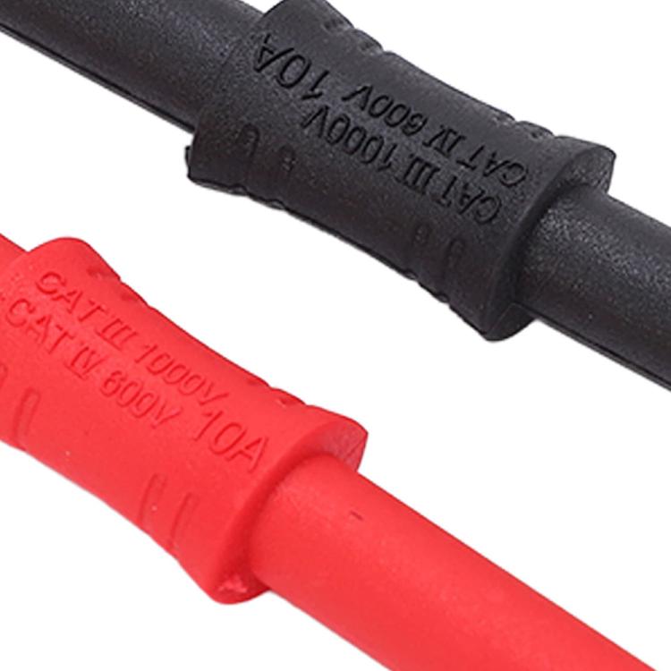 4mm Banana Adapter Multimeter Extension Cable Straight-through Connector(Red) - Other Tester Tool by buy2fix | Online Shopping UK | buy2fix