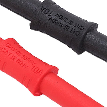 4mm Banana Adapter Multimeter Extension Cable Straight-through Connector(Red) - Other Tester Tool by buy2fix | Online Shopping UK | buy2fix
