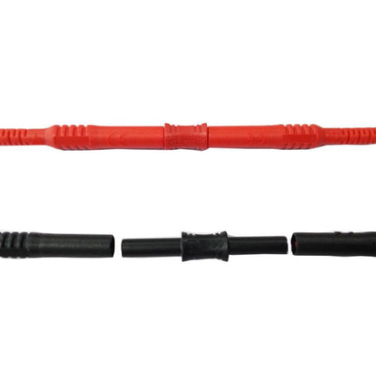 4mm Banana Adapter Multimeter Extension Cable Straight-through Connector(Red) - Other Tester Tool by buy2fix | Online Shopping UK | buy2fix