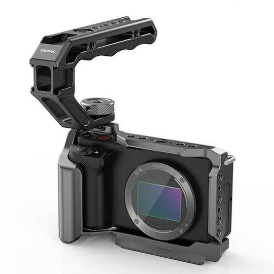 HEPAIL DSLR Camera Grip Rabbit Cage Universal Photographic Equipment Expansion Accessories Handheld, Style: Cold Shoe