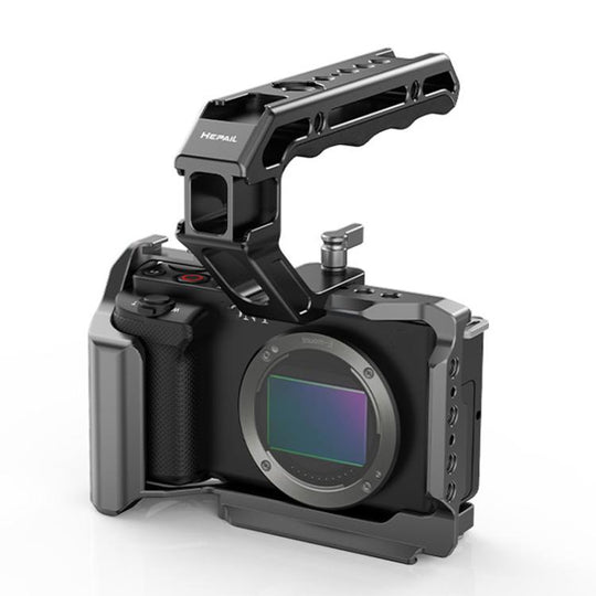 HEPAIL DSLR Camera Grip Rabbit Cage Universal Photographic Equipment Expansion Accessories Handheld, Style: Slider