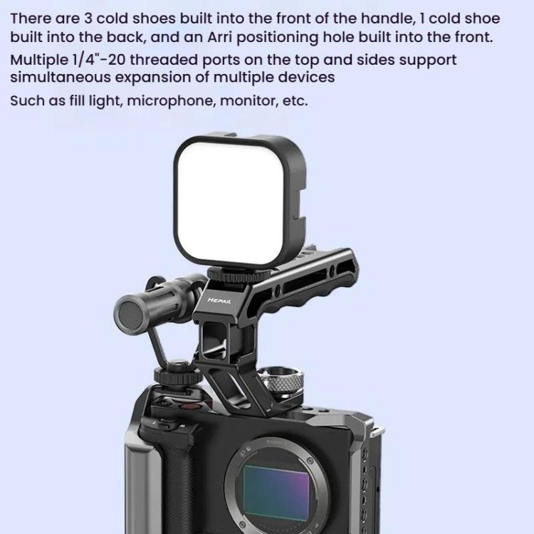 HEPAIL DSLR Camera Grip Rabbit Cage Universal Photographic Equipment Expansion Accessories Handheld, Style: Slider - Camera Cage by HEPAIL | Online Shopping UK | buy2fix