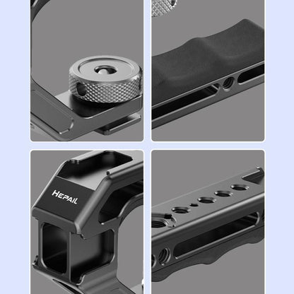 HEPAIL DSLR Camera Grip Rabbit Cage Universal Photographic Equipment Expansion Accessories Handheld, Style: Slider - Camera Cage by HEPAIL | Online Shopping UK | buy2fix