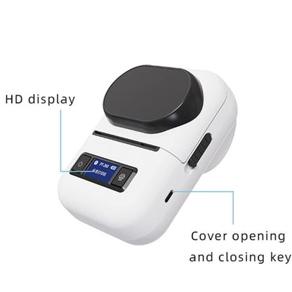 PT260 50mm/s  203DPI Bluetooth Thermal Label Printer, 57mm Print Width for Commercial & Office Use(White) - Receipt Printers by buy2fix | Online Shopping UK | buy2fix