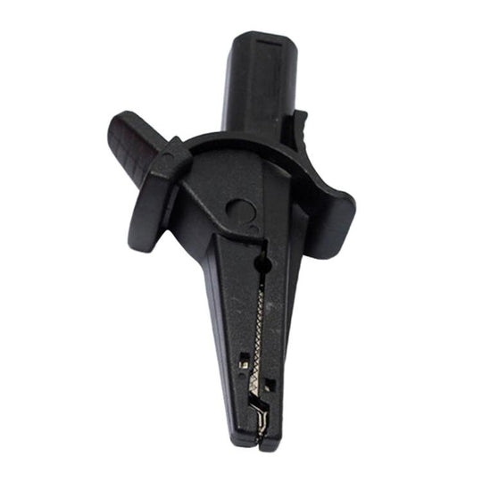4mm Banana Jack Multimeter Insulation Test Alligator Clip(Black)