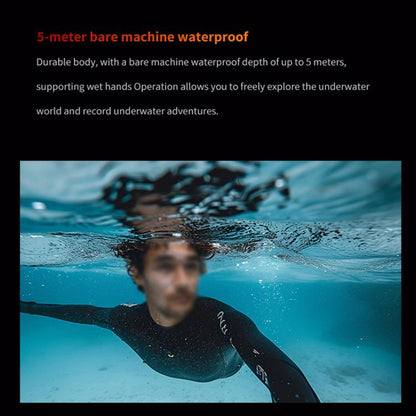 VIRAN V10 5K WiFi 2.0-Inch IPS Screen IP68 Waterproof Six-Axis Anti-Shake Sports Camera(Black) - Sports Camera by VIRAN | Online Shopping UK | buy2fix