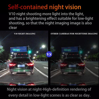 VIRAN V10 5K WiFi 2.0-Inch IPS Screen IP68 Waterproof Six-Axis Anti-Shake Sports Camera(Black) - Sports Camera by VIRAN | Online Shopping UK | buy2fix