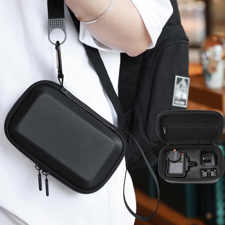BKANO For DJI Osmo Action 3 / 4 / 5 Pro Storage Bag Sports Camera Handbag(Black) - Case & Bags by BKANO | Online Shopping UK | buy2fix