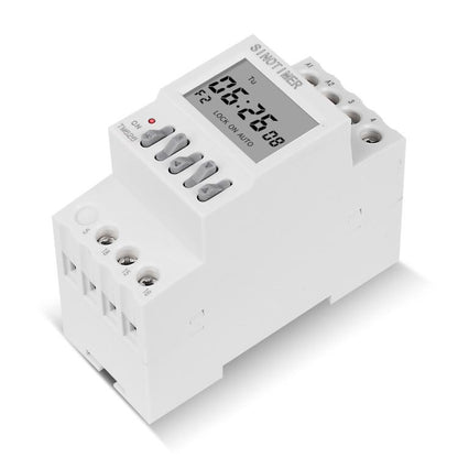 SINOTIMER TM626  2 Channel Timer Switch 220V 7 Days Weekly Programmable Timer - Switch by SINOTIMER | Online Shopping UK | buy2fix