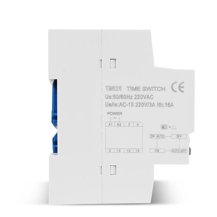 SINOTIMER TM626  2 Channel Timer Switch 220V 7 Days Weekly Programmable Timer - Switch by SINOTIMER | Online Shopping UK | buy2fix