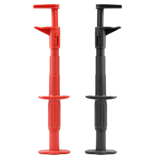 4mm Banana Jack IC Clamp Probe Hook Universal Multimeter Test Telescopic Hook(Black) - Other Tester Tool by buy2fix | Online Shopping UK | buy2fix