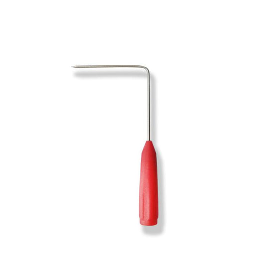 2mm Jack 90 Degree Puncture Extension Needle Multimeter Probe Universal Digital Meter Probe(Red)