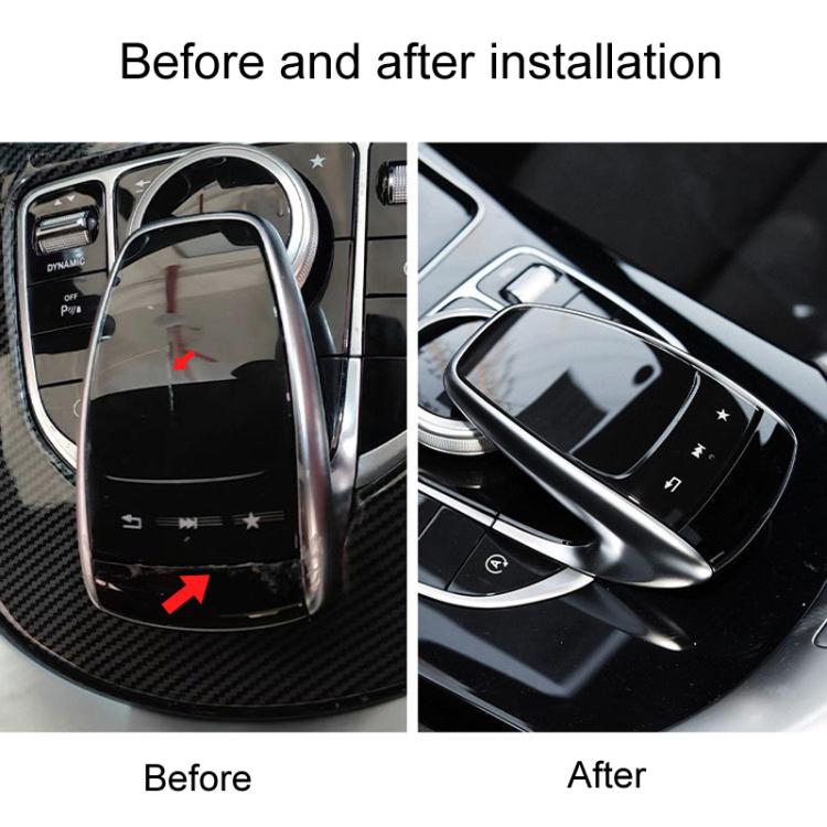 For Mercedes-Benz S New Model Car Multimedia Mouse Cover Multi-Function Handwriting Board Accessories 2059008018 2139008109 2059009927 - Car Switches by buy2fix | Online Shopping UK | buy2fix