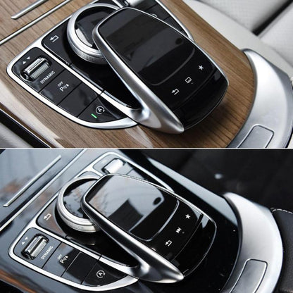 For Mercedes-Benz C / GLC Old Model Car Multimedia Mouse Cover Multi-Function Handwriting Board Accessories 2059008018 2139008109 2059009927 - Car Switches by buy2fix | Online Shopping UK | buy2fix