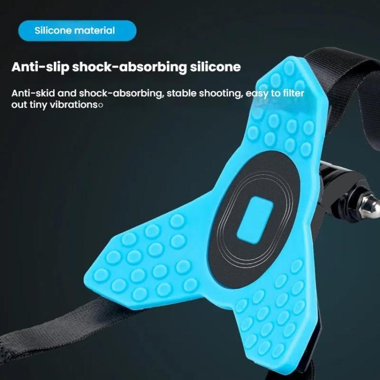 TELESIN Sports Camera Motorcycle Helmet Chin Mount Bracket For GoPro HERO Series / DJI Osmo Action / Insta360, Spec: Holder + J-Buckle - Helmet Mount by TELESIN | Online Shopping UK | buy2fix