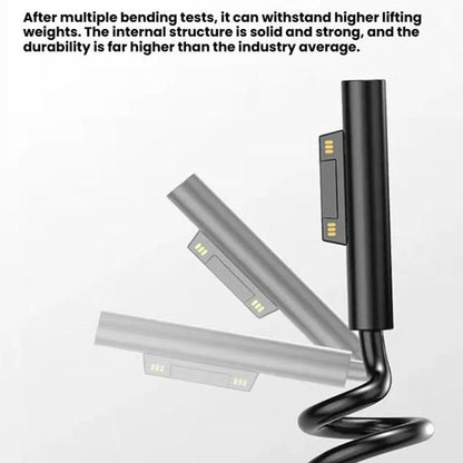 For Microsoft Surface Laptop 65W 15V 4A Fast Charger With 5V 1A  USB-A Port AC Adapter UK Plug - For Microsoft by buy2fix | Online Shopping UK | buy2fix