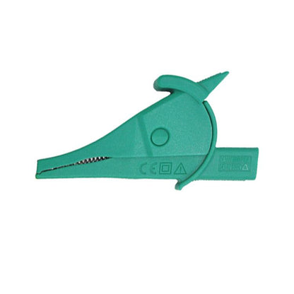 4mm Banana Jack Multimeter Crocodile Clip Insulated Capacitor Clip Test Pen Clip(Green) - Other Tester Tool by buy2fix | Online Shopping UK | buy2fix