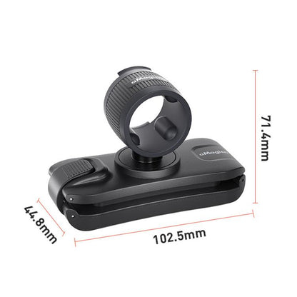 AMagisn Selfie Stick Hanger Action Camera Backpack Quick Attachment for Insta360 / DJI / GoPro(Black) - Backpack Clip by AMagisn | Online Shopping UK | buy2fix
