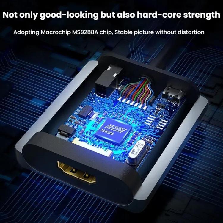 Mindpure AD014 Upgraded Version VGA To HDMI Converter For Computer Monitor Cable Adapter With Audio Power Supply - Converter by Mindpure | Online Shopping UK | buy2fix