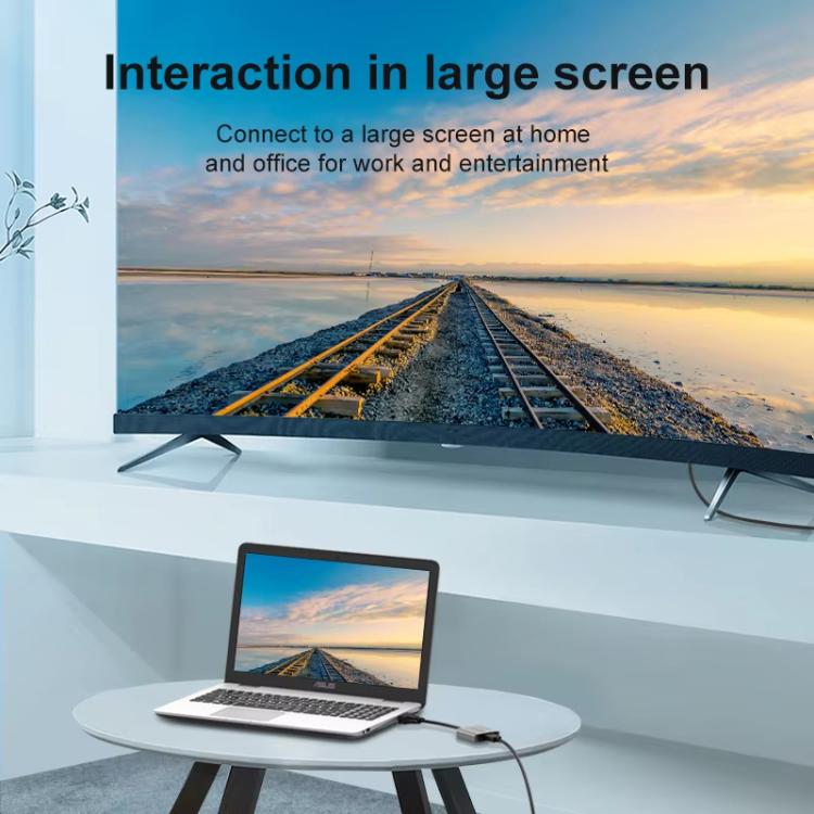 Mindpure AD014 Upgraded Version VGA To HDMI Converter For Computer Monitor Cable Adapter With Audio Power Supply - Converter by Mindpure | Online Shopping UK | buy2fix