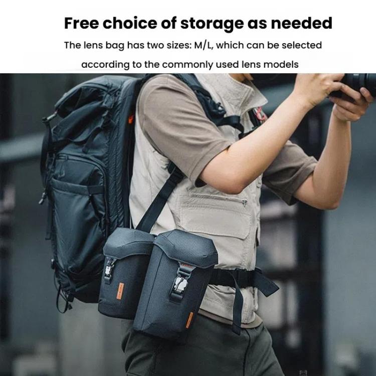 PGYTECH SLR Camera Telephoto Lens Waterproof Storage Bag, Size: L - Lens Bag by PGYTECH | Online Shopping UK | buy2fix