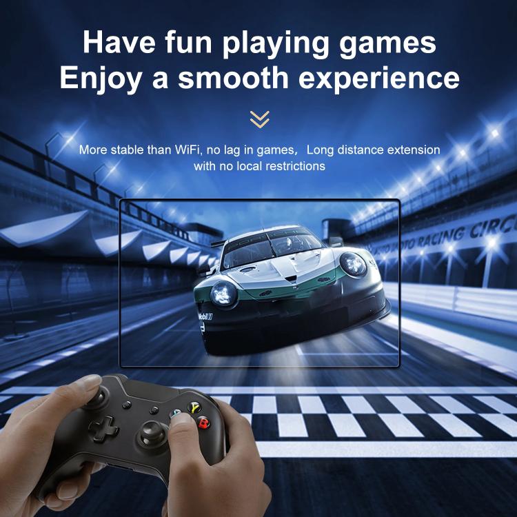 Mindpure AD043 2pcs Network Cable Pair Connector Extender Adapter RJ45 Network Gigabit Dual Pass-through Broadband Crystal Heads(White+Black) - Lan Cable and Tools by Mindpure | Online Shopping UK | buy2fix