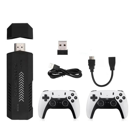 M10 Pro 4K TV Game Player 3D HD Retro Video Game Console 256G With Wired Controller - Pocket Console by buy2fix | Online Shopping UK | buy2fix