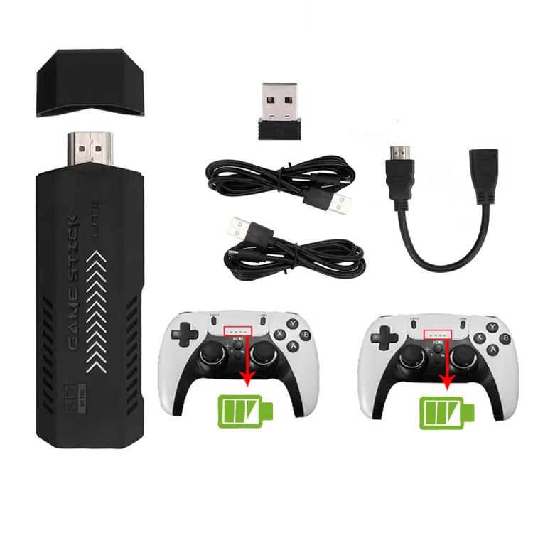 M10 Pro 4K TV Game Player 3D HD Retro Video Game Console 64G With Charged Controller - Pocket Console by buy2fix | Online Shopping UK | buy2fix