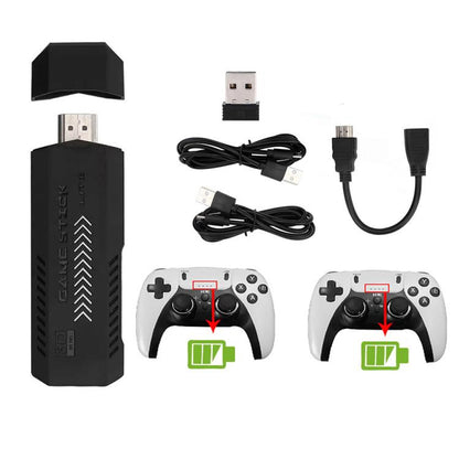 M10 Pro 4K TV Game Player 3D HD Retro Video Game Console 256G With Charged Controller - Pocket Console by buy2fix | Online Shopping UK | buy2fix