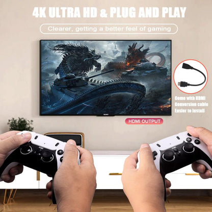M10 Pro 4K TV Game Player 3D HD Retro Video Game Console 128G With Charged Controller - Pocket Console by buy2fix | Online Shopping UK | buy2fix