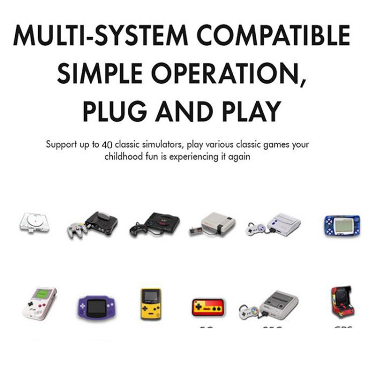 M10 Pro 4K TV Game Player 3D HD Retro Video Game Console 64G With Wired Controller - Pocket Console by buy2fix | Online Shopping UK | buy2fix