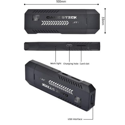 M10 Pro 4K TV Game Player 3D HD Retro Video Game Console 128G With Charged Controller - Pocket Console by buy2fix | Online Shopping UK | buy2fix