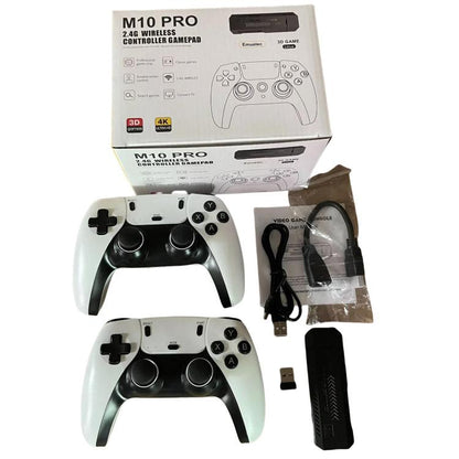 M10 Pro 4K TV Game Player 3D HD Retro Video Game Console 128G With Charged Controller - Pocket Console by buy2fix | Online Shopping UK | buy2fix