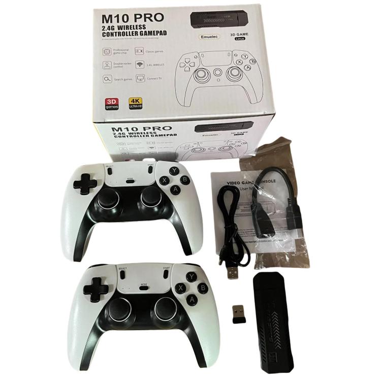 M10 Pro 4K TV Game Player 3D HD Retro Video Game Console 256G With Charged Controller - Pocket Console by buy2fix | Online Shopping UK | buy2fix