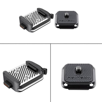 PGYTECH Camera Arca Quick Release Mount V2 Interface Tripod Accessory, Specifications: Base Only - Quick Release Plate by PGYTECH | Online Shopping UK | buy2fix