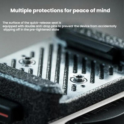 PGYTECH Camera Arca Quick Release Mount V2 Interface Tripod Accessory, Specifications: Base Only - Quick Release Plate by PGYTECH | Online Shopping UK | buy2fix