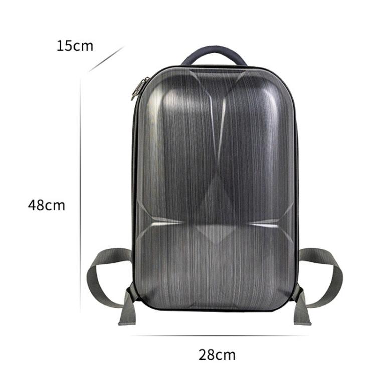 For DJI RS 4 Mini Large Capacity Waterproof Handheld Stabilizer PC Hard Shell Backpack(Brushed) - Backpacks & Bags by buy2fix | Online Shopping UK | buy2fix