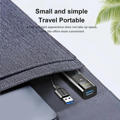 Mindpure US023 0.3m Type-C To 4-port USB3.0 Long Hub Docking Station Splitter - USB 3.0 HUB by Mindpure | Online Shopping UK | buy2fix