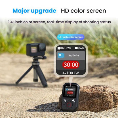 TELESIN T13 60m Sports Camera Wireless Bluetooth Remote Control For GoPro HERO13 Black /12 Black /11 Black /10 Black /9 Black /8 Black /Max(Black) -  by TELESIN | Online Shopping UK | buy2fix