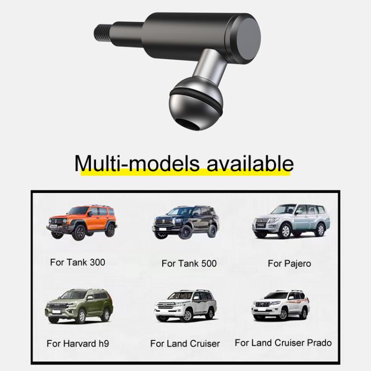 For Tank 300 / Tank 500 / Pajero / Land Cruiser / Land Cruiser Prado A-Pillar Handle Fixed Cell Phone Holder - Special Car Holders by buy2fix | Online Shopping UK | buy2fix