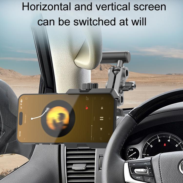 For Tank 300 / Tank 500 / Pajero / Land Cruiser / Land Cruiser Prado A-Pillar Handle Fixed Cell Phone Holder - Special Car Holders by buy2fix | Online Shopping UK | buy2fix