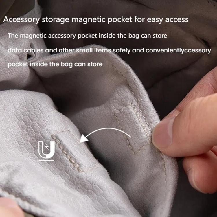 PGYTECH OneGo SLR Camera Waterproof Drawstring Bag, Color: White - Strap Satchel by PGYTECH | Online Shopping UK | buy2fix