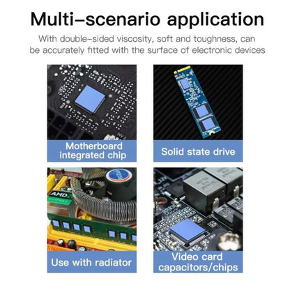 MaAnt DR-03 100pcs /Box Insulating Thermal Conductive Silicone Spacer CPU Thermal Spacer(Gray) - Others by MaAnt | Online Shopping UK | buy2fix