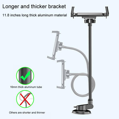 Car Suction Cup Extended Hose Universal Cell Phone Tablet Holder - Universal Car Holders by buy2fix | Online Shopping UK | buy2fix