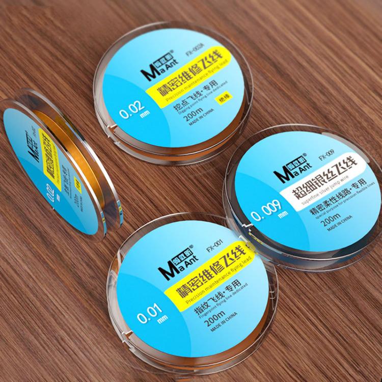 FX-009 0.009mm 200m Mobile Phone Motherboard Precision Repair Flying Wire - Welding Wire by MaAnt | Online Shopping UK | buy2fix